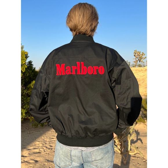 vintage marlboro bomber jacket